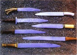 саксы - боевые ножи
