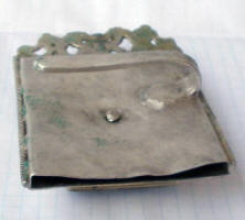 Пряга серебряного шляхетского пояса 17 века