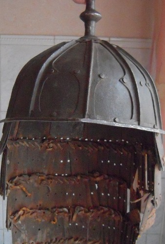 Тибетский сегментный шлем