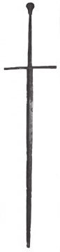 Средневековый меч из республики Беларусь