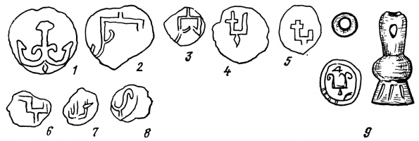 Знаки Рюриковичей в сфрагистических материалах из Белоозера