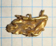 Находка скифского золотого предмета