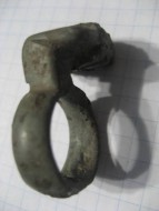 Ключ бронзовый, поздняя Римская империя