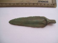 Древний бронзовый нож