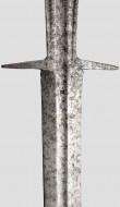 Немецкий боевой двуручный меч, первая половина 16 века - клейма мастера