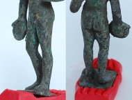 Бронзовая статуэтка греческого бога