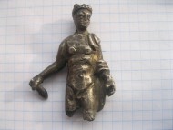 Античная серебрянная фигурка Меркурий