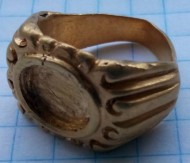 Золотой древнеримский перстень