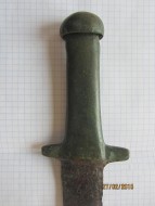 Киммерийский железный меч с бронзовой рукоятью