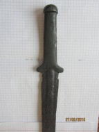 Киммерийский железный кинжал с бронзовой рукоятью