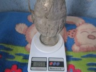 античный серебряный кувшин, вес 1059 грамм