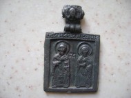 Иконка св.Николай и Параскева