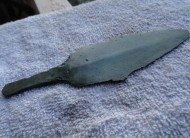 Древний бронзовый нож