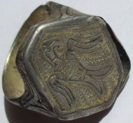 Коробчатый серебряный перстень Киевской Руси