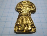 золотая фигурка богиня Макош