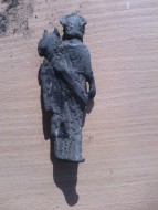 Находка древнеримской статуэтки