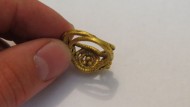 Древнее золотое кольцо