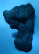 Оплавок античной бронзы в виде идола