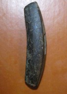 Бронзовая гарда меча Киевской Руси, украшена чернением, XI-XII век