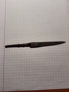 Хазарский нож c орнаментом