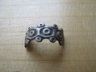 Половинка серебряного кольца Киевской Руси