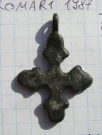 Бронзовый крестик Киевского типа