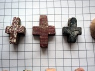 Каменные крестики и прочее Киевской Руси