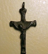 Крест распятие 14-16 века