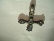 Скандинавский бронзовый крестик