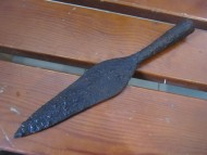 Пламевидный наконечник копья скифы, 4-3 век до н.э.