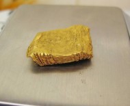 Отруб древнего золотого ювелирного изделия