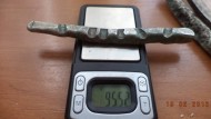 Вес серебряной литовской гривны - ок. 100 грамм