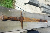 Тот самый меч, найденный под Мстиславлем и вывезенный из Беларуси