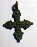 Древнерусский нательный крестик
