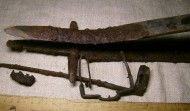 Палаш + элементы ножен VII-VIII век