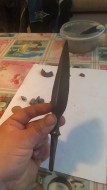 Бронзовый нож-кинжал с кольцевым упором, Срубная культура 16-12 в.до н.э.