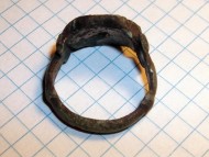 Древнерусский перстень с перегородчатыми эмалями на щитке