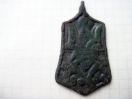 Трапиевидная привеска «Тризуб-рарог» родовой знак Рюриковичей
