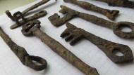 Ключи, периода Киевской Руси 10 шт. + фрагменты шпор