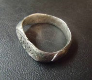 Золотоордынский серебряный перстень