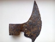 Средневековый боевой топор), клейма с таушировкой