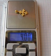 Золотой крестик Киевской Руси, маленкий, вес 4 грамма
