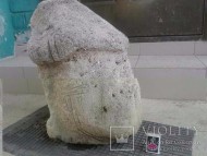 Голова половецкой бабы Часть каменного изваяния-голова