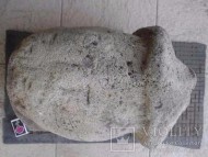 Голова половецкой бабы Часть каменного изваяния-голова
