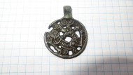 Древнерусский прорезной медальон Симург