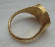 Античный золотой перстень