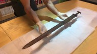 Находка меча эпохи викингов в Норвегии