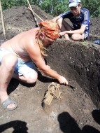 Археологические раскопки на Сидоровском городище