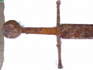 Рукоять меча середины XIII - XIV века