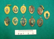 Драгоценности найденные во время раскопок в в Гянджа-Газахской зоне Азербайджана